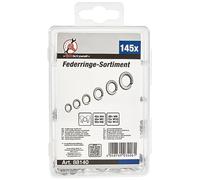 BGS Diy 88140 | Assortimento di rondelle elastiche | M4 - M12 | 145 pz.