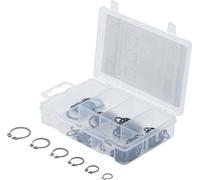 BGS DIY Assortimento di anelli Seeger esterni 88168 Ø 8–19 mm 78 pz