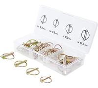 BGS Diy 88195 | Assortimento spine a scatto | Ø bullone 4,5 - 11 mm | 32 pz.