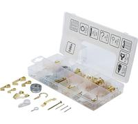 BGS Diy 88198 | Assortimento viti e chiodi a rampino | 196 pz.
