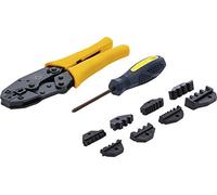 Forza Uomo 9070 Crimp Set di pinze con 5 coppie di ganasce, 7 pezzi