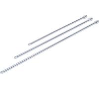 BGS technic Set di prolunghe 6,3 mm (1/4") 300/380/450 mm, 3 pz