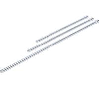 BGS Diy 92236 | Set di prolunghe | 10 mm (3/8") | 375 / 450 / 600 mm | 3 pz.
