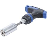 BGS Diy 92540 | Multi inserto con set di adattatori | con impugnatura a T con cricchetto, reversibile | 3 pz.