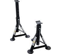 BGS Diy 93002 - Cavalletti di supporto, portata 1500 kg, coppia | Hub 322 - 490 mm | 1 coppia