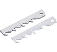 BGS Diy 97980 | Serie di lame trapezoidali ad uncino segmentate | 5 pz.