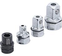 BGS Diy 98210 - Set di adattatori per chiavi ad anello a cricchetto, 4 pezzi