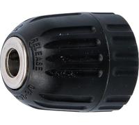 BGS Diy 9935 | Mandrino a serraggio rapido | 0,8 - 10 mm - 3/8" x 24 UNF | Versione a sgancio rapido, per accessori per trapano