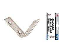 BGS DIY Angolo Della Sedia Set 40 X 40 X 15 Mm 12 Pezzi 80944