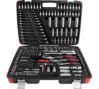 BGS Do it yourself Set di chiavi a bussola, azionamento 6,3mm / 10mm / 12,5mm, 216pz. Quantità:1