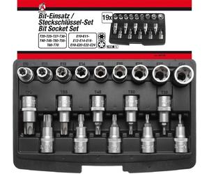 BGS DIY Utilizzo Bit insieme Zoccolo Trazione Esagonale 12,5 MM (1/2 ")