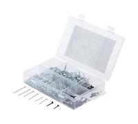 BGS Do it yourself Assortimento di chiodi/chiodi a filo, 750pz. Quantità:1