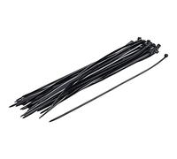 BGS Do it yourself Assortimento di fascette per cavi, nero, 4,5 x 350 mm, 50 pezzi. 80877