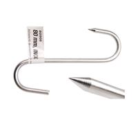 BGS Do it yourself Gancio a S, in inox, 80mm Quantità:1