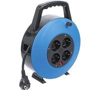 BGS Do it yourself Scatola per cavi, 10 m, 3 x 1,5 mm², 4 prese, IP 20, 3000 W 3363