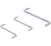 BGS Do it yourself Set di cacciaviti angolari, con intaglio/inclinazione a croce, 3 pezzi. 7982