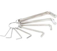 BGS Do it yourself Set di chiavi a brugola, esagono cavo 2-10 mm, 8 pezzi. 7842