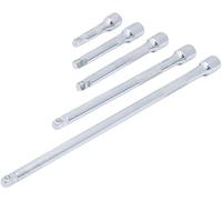 PROLUNGHE TESTA SFERICA ATTACCO 1/4" SET 5PZ IN CASSETTA BGS