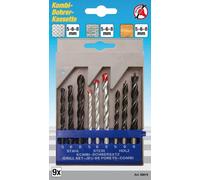 BGS Fai da Te Combinato Punta Trapano Cassetta 9 Pezzi 50819