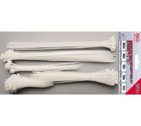 BGS Fascette Stringitubo Varie Dimensioni 250 Pezzi 80874
