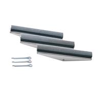 BGS Ganasce di ricambio per utensili di levigatura Art. 1157, ganasce 75mm K 280, 3pz. Quantità:1