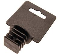 BGS HANGER-5 | Clip in plastica con quadro 25 mm (1")
