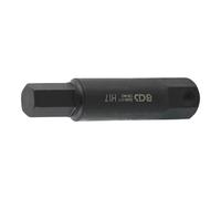 BGS Inserto, lunghezza 100 mm, attacco esagono esterno 22 mm, esagono interno 17 mm Quantità:1