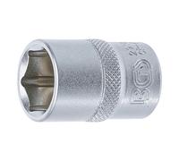 BGS Inserto per chiave a bussola esagonale, azionamento quadro interno 12,5mm (1/2"), apertura 18mm Quantità:1