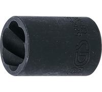 BGS - Inserto per chiave a bussola speciale/estrattore per viti, 12,5 x 17 mm, 1 pezzi, 5266 - 17