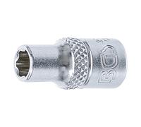 BGS Inserto per chiave a bussola Super Lock, azionamento quadro interno, 6,3mm (1/4"), apertura 5,5mm Quantità:1