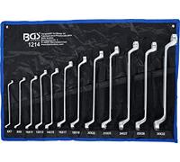 SET SERIE 7 CHIAVI POLIGONALI DOPPIE CURVE CON CUSTODIA DA 6 A 19 MM