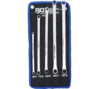 BGS Juego de llaves de estrella dobles | extra largas | 8-19 mm | 5 piezas