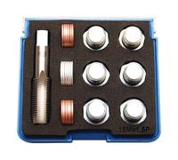 BGS Kit di riparazione per filettatura di scarico olio, M15x1,5mm Quantità:1