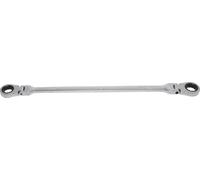 Llave articulada doble con carraca | 17 x 19 mm