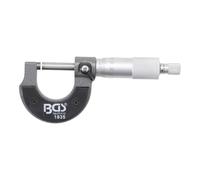 BGS Micrometro esterno in valigetta di legno, precisione 0,01mm 0 - 25mm Quantità:1