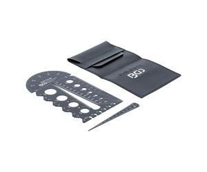 BGS Modello per viti e filetti, metrico, M3 - M20, 0,5 - 13,00 mm Quantità:1