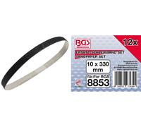 BGS Nastro Abrasivo 10Mm X 325Mm 12 Pezzi Compatibile Con BGS 8853 8853-1