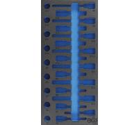 BGS Officine Mobili Inserti 1/3: Bit-Einsatz-Satz Vuoto per Art. 4117 - 4117-1
