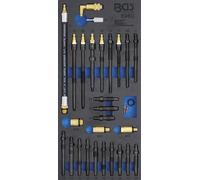BGS Officine Mobili Inserti 1/3: Set-Adattatore per Set Test Compressione E
