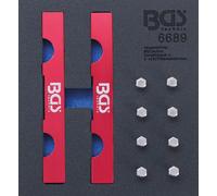 BGS Officine Mobili Inserti 1/6: Set Strumenti Modellazione Motore per
