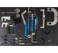 BGS Officine Mobili Inserti 3/3: Motor-Einstellwerkzeug-Satz per Renault,