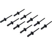 Bgs plastica Rivetti, 5,0 X 15,8 mm, 10 pezzi, 1 pezzi, 8463 - 1