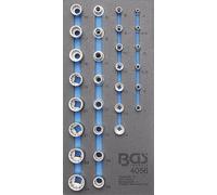 BGS Porta Attrezzi 1/3: Set Inserti Giradadi Dodecagonale 29-tlg. - 405