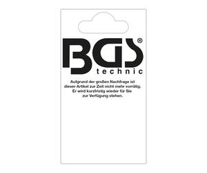 BGS Porta etichette in plastica per espositore da parete, 52 x 98 mm, 12 pezzi in 1 foglio Quantità:1