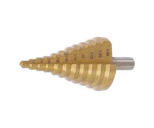 BGS Punta trapano a gradino in titanio nitrato Ø6 - 40,5mm Quantità:1