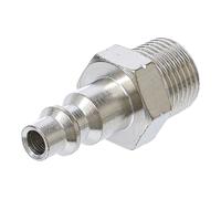 BGS Raccordo a innesto pneumatico, 10 mm (3/8") filettatura esterna, USA / Francia Quantità:1