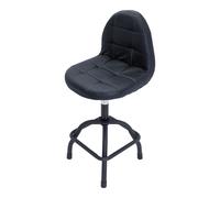 BGS 70146 | Sedia girevole da officina con schienale | regolabile in altezza