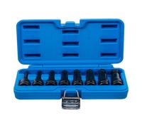 BGS Serie di bussole, lunghezza 75 mm, 12,5 mm (1/2"), esagono interno con testa sferica 6 - 19 mm, 8 pz. Quantità:1