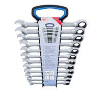 BGS 6545 | Serie di chiavi combinate a cricchetto | 8-19 mm | 12 pz.