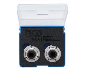 BGS Set di adattatori per il ripristino del pistone del freno universale con 2 e 3 perni, 2pz. Quantità:1